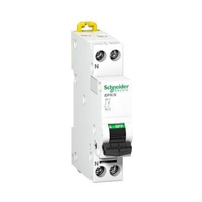 Schneider A9N17517 Disjoncteur iDPN 1P+N 10 A B - Publicité Schneider A9N17517 Disjoncteur iDPN 1P+N 10 A B - Publicité