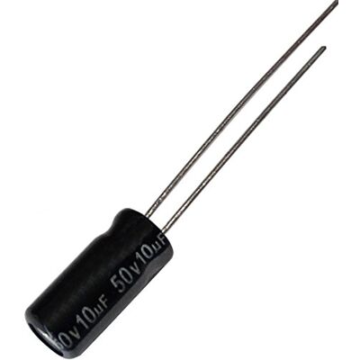 AERZETIX : 30x Condensateur électrolytique Chimique 10µF ± 20% 50V THT 105°C 2000h Ø5x11mm Radial - Publicité AERZETIX : 30x Condensateur électrolytique Chimique 10µF ± 20% 50V THT 105°C 2000h Ø5x11mm Radial - Publicité