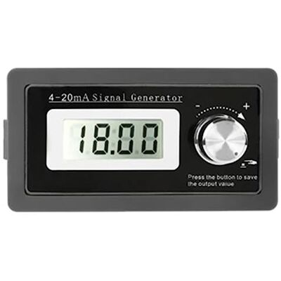 HUTSRAI Nouveau Générateur de Signal de Courant 4-20MA à 2 Fils Générateur de Signal en Plastique Simulateur 4 à 20MA Haute Précision - Publicité HUTSRAI Nouveau Générateur de Signal de Courant 4-20MA à 2 Fils Générateur de Signal en Plastique Simulateur 4 à 20MA Haute Précision - Publicité