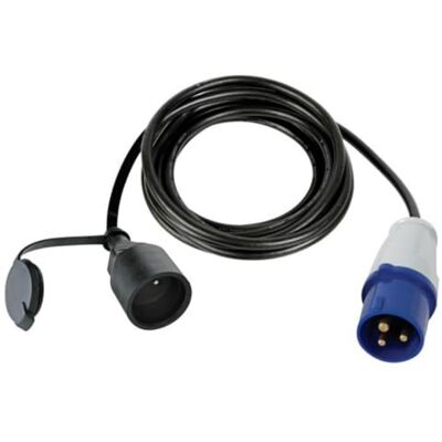 Perel ECEEC3M-3 Câble Adaptateur Mâle vers Prise Cee-3m, Multicolore - Publicité Perel ECEEC3M-3 Câble Adaptateur Mâle vers Prise Cee-3m, Multicolore - Publicité