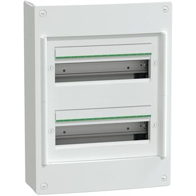 Schneider Electric Coffret en saillie PrismaSeT XS 2 rangées 13 modules Sans porte - Publicité Schneider Electric Coffret en saillie PrismaSeT XS 2 rangées 13 modules Sans porte - Publicité