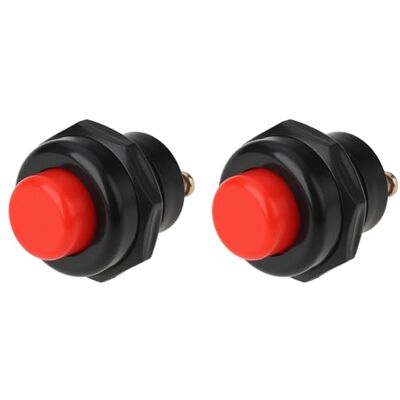 OTOTEC Interrupteur de Démarrage à Bouton-Poussoir Rouge 50 A 489056 2 Pièces pour Applications Automobiles Et Marines - Publicité OTOTEC Interrupteur de Démarrage à Bouton-Poussoir Rouge 50 A 489056 2 Pièces pour Applications Automobiles Et Marines - Publicité