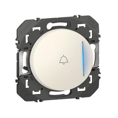 Legrand Poussoir lumineux marquage sonnette DOOXIE àéquiper d'un voyant blanc - Publicité Legrand Poussoir lumineux marquage sonnette DOOXIE àéquiper d'un voyant blanc - Publicité