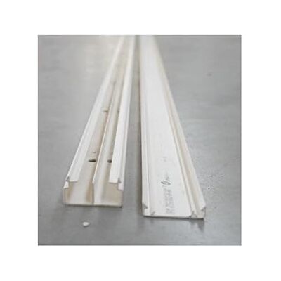 Hager Goulotte de distribution PVC blanc paloma 35x20mm (vendu au mètre) 1 cloison avec couvercle sans agrafe Lifea - Publicité Hager Goulotte de distribution PVC blanc paloma 35x20mm (vendu au mètre) 1 cloison avec couvercle sans agrafe Lifea - Publicité