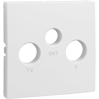 Efapel Logus 90 Couvercle pour prise r-tv-sat logus blanc - Publicité Efapel Logus 90 Couvercle pour prise r-tv-sat logus blanc - Publicité