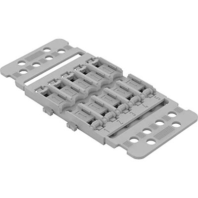 WAGO Adaptateur de Fixation avec Décharge de Traction, 5 Raccords, pour Connecteur 221 Inline avec Levier, pour Montage à Vis, Gris, 221-2505 (5 Pcs) - Publicité WAGO Adaptateur de Fixation avec Décharge de Traction, 5 Raccords, pour Connecteur 221 Inline avec Levier, pour Montage à Vis, Gris, 221-2505 (5 Pcs) - Publicité