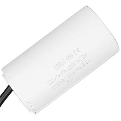 Changor Entraînement de Moteur de Condensateur , Blanc de Condensateur Métallisé 40/85/21 CBB60 pour Démarrer des Moteurs Monophasés avec Fréquence 50Hz et 60Hz - Publicité Changor Entraînement de Moteur de Condensateur , Blanc de Condensateur Métallisé 40/85/21 CBB60 pour Démarrer des Moteurs Monophasés avec Fréquence 50Hz et 60Hz - Publicité