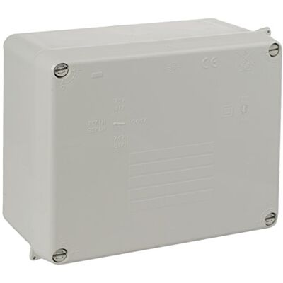solera 817-Boîtier étanche De murs lisses IP65 IK07 fermeture hermétique peuvent être autorisées d 160 x 135 x 70. vis 1/4 De tour Gris - Publicité solera 817-Boîtier étanche De murs lisses IP65 IK07 fermeture hermétique peuvent être autorisées d 160 x 135 x 70. vis 1/4 De tour Gris - Publicité