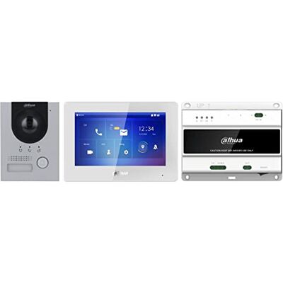 Dahua Kit d'interphone vidéo pour Villa à encastrer Complet KTD01S - Publicité Dahua Kit d'interphone vidéo pour Villa à encastrer Complet KTD01S - Publicité