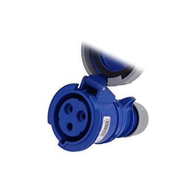 PCE 2232-6 Connecteur: alimentation AC socle femelle 32A 230VAC IP67 - Publicité PCE 2232-6 Connecteur: alimentation AC socle femelle 32A 230VAC IP67 - Publicité