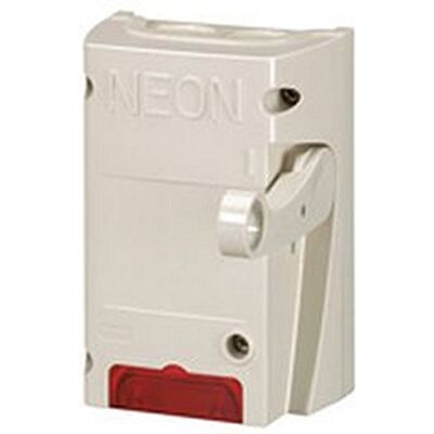 Legrand 038050 Coffret Coupure pour Enseigne Lumineuse Inter Pompier Bipolaire, 26A, 250V, Équipé d'un Voyant - Publicité Legrand 038050 Coffret Coupure pour Enseigne Lumineuse Inter Pompier Bipolaire, 26A, 250V, Équipé d'un Voyant - Publicité