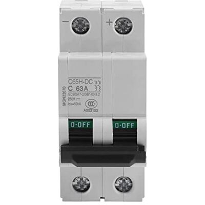 Hilitand Disjoncteur Miniature D'air 250V Dc 2P 63A Commutateur D'Energie Solaire Pour Système Solaire - Publicité Hilitand Disjoncteur Miniature D'air 250V Dc 2P 63A Commutateur D'Energie Solaire Pour Système Solaire - Publicité