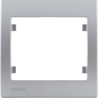 Siemens Plaque Simple Aluminium Delta IRIS - Publicité Siemens Plaque Simple Aluminium Delta IRIS - Publicité