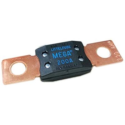 Littelfuse Fusible automatique à visser 0298200 200 A temporisé 32 V série 298 MEGA fusible auto - Publicité Littelfuse Fusible automatique à visser 0298200 200 A temporisé 32 V série 298 MEGA fusible auto - Publicité