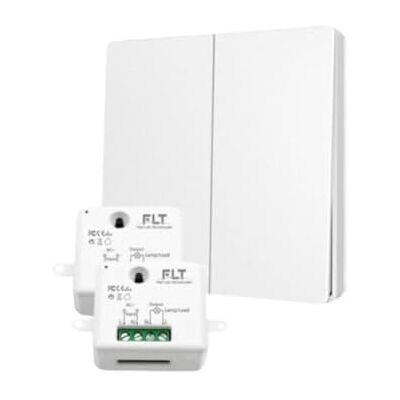 FAST LED TECHNOLOGY Interrupteur sans fil et sans pile Auto alimenté Écologique Qualité Pro Va et vient RF 1 télécommande double allumage + 2 relais radio encastrable Longue Distance Intérieur Extérieur IP64 - Publicité FAST LED TECHNOLOGY Interrupteur sans fil et sans pile Auto alimenté Écologique Qualité Pro Va et vient RF 1 télécommande double allumage + 2 relais radio encastrable Longue Distance Intérieur Extérieur IP64 - Publicité