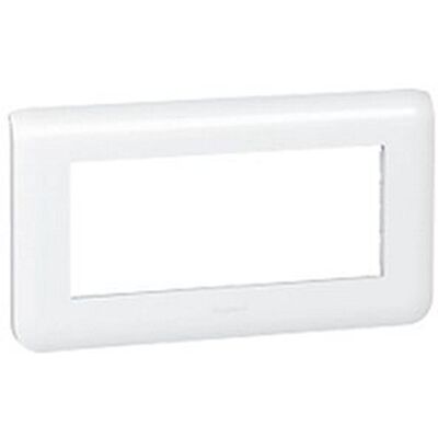 Legrand Enjoliveur 5 modules horizontal blanc Mosaic - Publicité Legrand Enjoliveur 5 modules horizontal blanc Mosaic - Publicité