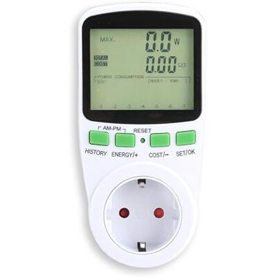 Offgridtec Compteur électrique pour prise de courant, mesure de l'alimentation, consommation de courant, etc. Publicité Offgridtec Compteur électrique pour prise de courant, mesure de l'alimentation, consommation de courant, etc. Publicité