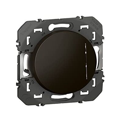 Bouton poussoir noir Legrand Dooxie - Interrupteur - Publicité Bouton poussoir noir Legrand Dooxie - Interrupteur - Publicité