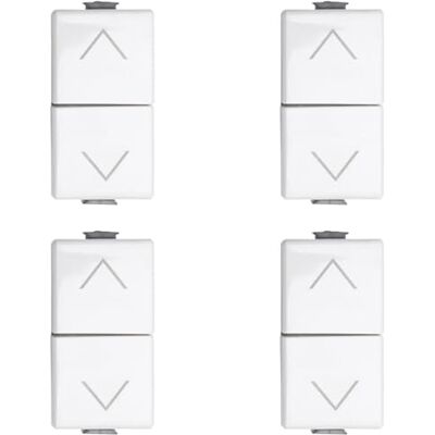 IXTRIMA Interrupteur double verrouillable pour volet roulant 1P 10A compatible Bticino Matix - Publicité IXTRIMA Interrupteur double verrouillable pour volet roulant 1P 10A compatible Bticino Matix - Publicité