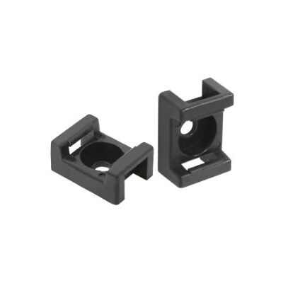 DEBFLEX Collier électricien à embase Collier plastique serrage Attache de câble Serre câble à embase Sachet Avec Accroche De 20 Embases Simples Noires L 9mm 709569 - Publicité DEBFLEX Collier électricien à embase Collier plastique serrage Attache de câble Serre câble à embase Sachet Avec Accroche De 20 Embases Simples Noires L 9mm 709569 - Publicité