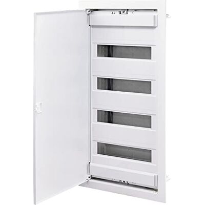 ETI Boîte à fusibles Paroi creux Répartiteur encastré avec porte en métal 1-5 rangées 12-70TE (4 rangées 48+8 TE) - Publicité ETI Boîte à fusibles Paroi creux Répartiteur encastré avec porte en métal 1-5 rangées 12-70TE (4 rangées 48+8 TE) - Publicité