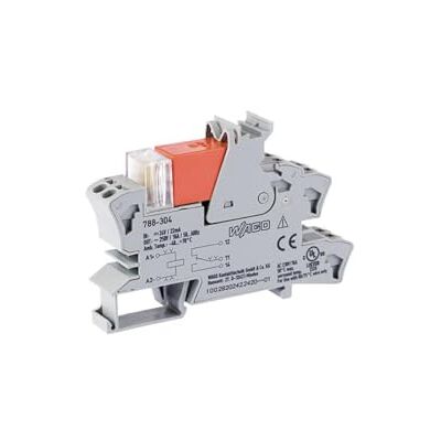 WAGO Relais industriel avec support 1P 16A 24V DC AgNi 788-304 4055143184113 - Publicité WAGO Relais industriel avec support 1P 16A 24V DC AgNi 788-304 4055143184113 - Publicité