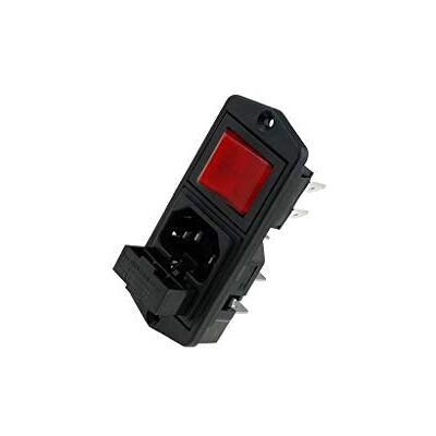 BULGIN BVA01/Z0000/11 Connecteur: alimentation AC socle mâle 10A 250VAC IEC 60320 BULGI - Publicité BULGIN BVA01/Z0000/11 Connecteur: alimentation AC socle mâle 10A 250VAC IEC 60320 BULGI - Publicité