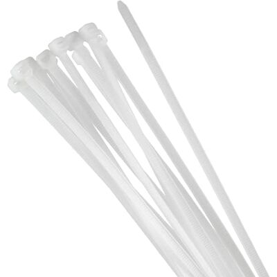 Orno AE-13199 Serre Cable 100 pièces, Blanc (3,6mm/200mm) - Publicité Orno AE-13199 Serre Cable 100 pièces, Blanc (3,6mm/200mm) - Publicité