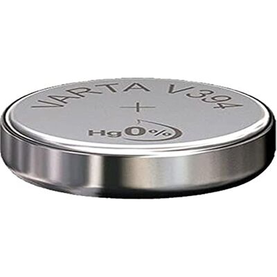 Varta Pile oxyde argent pour montres V394 (SR45) 1,55 Volt - Publicité Varta Pile oxyde argent pour montres V394 (SR45) 1,55 Volt - Publicité
