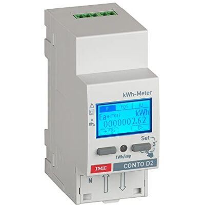 Bticino CE2DF30PMID D2 MID Multifonction Active Compteur d'énergie, 92,4 mm x 35,8 mm, 63 A, 197 V - Publicité Bticino CE2DF30PMID D2 MID Multifonction Active Compteur d'énergie, 92,4 mm x 35,8 mm, 63 A, 197 V - Publicité