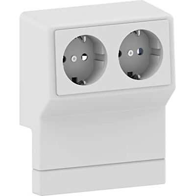 Cablecoach Obtutu Habengut Bloc multiprise 2 Prises pour plinthe 50 mm Contenu : 1 pièce - Publicité Cablecoach Obtutu Habengut Bloc multiprise 2 Prises pour plinthe 50 mm Contenu : 1 pièce - Publicité