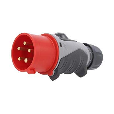 PCE 0253-6TT Connecteur: alimentation AC triphasées prise mâle mâle 32A - Publicité PCE 0253-6TT Connecteur: alimentation AC triphasées prise mâle mâle 32A - Publicité