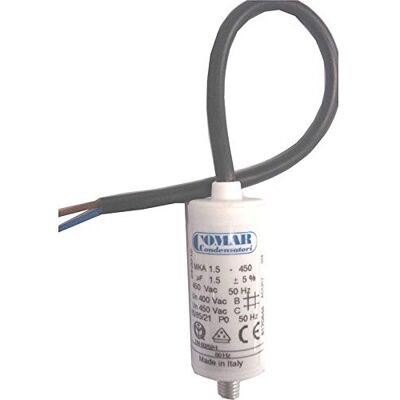 COMAR CONDENSATEUR 1.5µF à câble - Publicité COMAR CONDENSATEUR 1.5µF à câble - Publicité