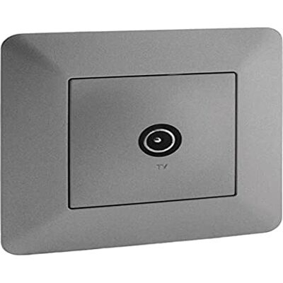Legrand Zenitech Prise TV Ø 9.52 mm Titanium Artezo Réception Optimale du Signal Design Moderne et Finition Mate Plaque Clipsable Réglable Moteur Compact pour Passage des Câbles Facilité - Publicité Legrand Zenitech Prise TV Ø 9.52 mm Titanium Artezo Réception Optimale du Signal Design Moderne et Finition Mate Plaque Clipsable Réglable Moteur Compact pour Passage des Câbles Facilité - Publicité