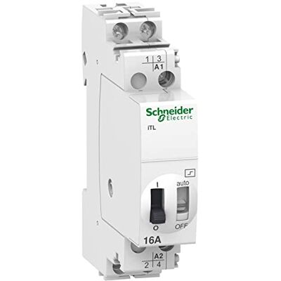Schneider Electric iTL 2P 16A 12VCA 6VCC - Publicité Schneider Electric iTL 2P 16A 12VCA 6VCC - Publicité