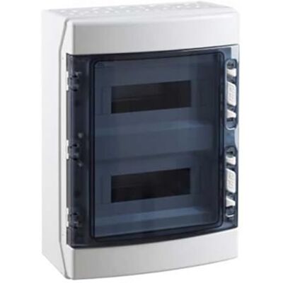 IDE CDN24PT IP65 Coffre de distribution étanche en ABS, scellé, gris, 436 x 310 x 148 mm - Publicité IDE CDN24PT IP65 Coffre de distribution étanche en ABS, scellé, gris, 436 x 310 x 148 mm - Publicité