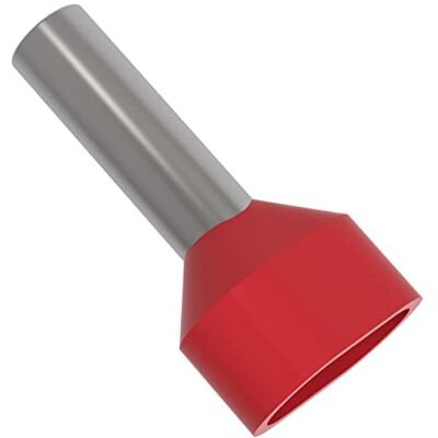 AUPROTEC Embouts double de câble 0,5-16 mm² isolés Gaines d'extrêmité de cables 10-1000 unité sélection: (50 pièces, 10 mm² rouge) - Publicité AUPROTEC Embouts double de câble 0,5-16 mm² isolés Gaines d'extrêmité de cables 10-1000 unité sélection: (50 pièces, 10 mm² rouge) - Publicité