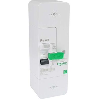 Schneider R9E10345 Disjoncteur différentiel - 2P 15/45A 500mA - Résidentiel - Publicité Schneider R9E10345 Disjoncteur différentiel - 2P 15/45A 500mA - Résidentiel - Publicité
