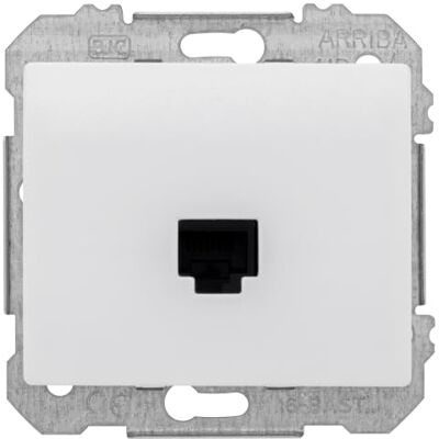 Siemens Prise Informatique RJ45 Blanc Delta IRIS - Publicité Siemens Prise Informatique RJ45 Blanc Delta IRIS - Publicité