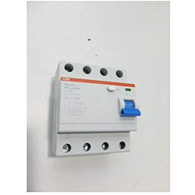 ABB Série F200 RCCB - 40A, 4P, Type AC - Déclenchement instantané - Publicité ABB Série F200 RCCB - 40A, 4P, Type AC - Déclenchement instantané - Publicité