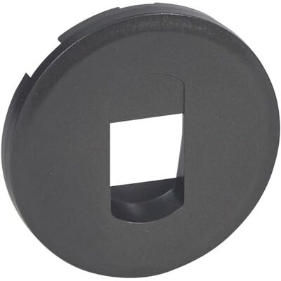 Legrand 067813 Enjoliveur Céliane pour Prise Haut Parleur Simple, Finition Graphite - Publicité Legrand 067813 Enjoliveur Céliane pour Prise Haut Parleur Simple, Finition Graphite - Publicité