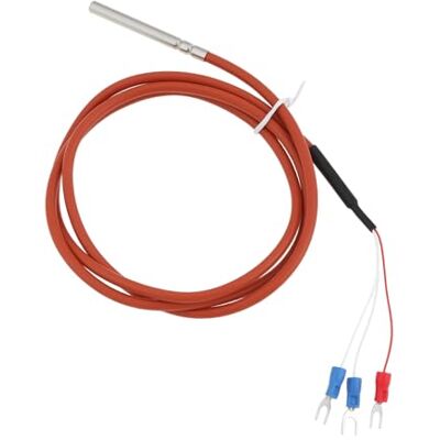 VGOL Sonde de Température étanche PT100 à 3 Fils Adaptée Aux équipements Industriels Et Aux Laboratoires Plage de Mesure : -50 °C à 200 °C Longueur:1m - Publicité VGOL Sonde de Température étanche PT100 à 3 Fils Adaptée Aux équipements Industriels Et Aux Laboratoires Plage de Mesure : -50 °C à 200 °C Longueur:1m - Publicité