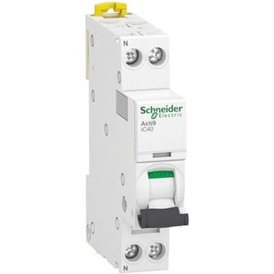 Interrupteur Différentiel Schneider Electric Ic40a 1P+N 25A C - Publicité Interrupteur Différentiel Schneider Electric Ic40a 1P+N 25A C - Publicité