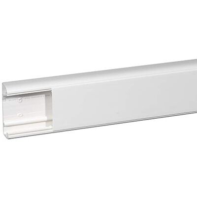 Legrand 010463 DLP Monobloc Goulotte, 1 Compartiments, 35mmx105mm, Blanc - Publicité Legrand 010463 DLP Monobloc Goulotte, 1 Compartiments, 35mmx105mm, Blanc - Publicité