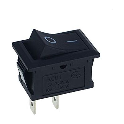 Sun Lot de 20 interrupteurs de bateau KCD1-117S 15 x 21 mm 250 VAC / 6 A Noir Rouge Blanc (interrupteur noir) - Publicité Sun Lot de 20 interrupteurs de bateau KCD1-117S 15 x 21 mm 250 VAC / 6 A Noir Rouge Blanc (interrupteur noir) - Publicité