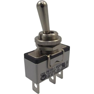 Apem 631H/2 Interrupteur à bascule, 600H Series, non lumineux, SPST, OFF-ON, panneau, 15 A, 1 - Publicité Apem 631H/2 Interrupteur à bascule, 600H Series, non lumineux, SPST, OFF-ON, panneau, 15 A, 1 - Publicité