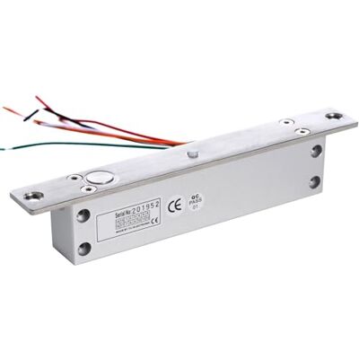 UHPPOTE Verrouillage électrique 12VDC de goupille de sécurité d'échec pour le système de contrôle d'accès de porte étroite - Publicité UHPPOTE Verrouillage électrique 12VDC de goupille de sécurité d'échec pour le système de contrôle d'accès de porte étroite - Publicité