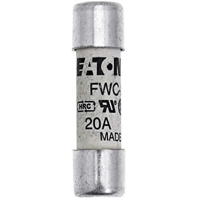 Eaton FWC-20A10F Cartouche Fusible Ultra Rapide 20 A 600 V AC 10 x 38 mm Boîte de 10 - Publicité Eaton FWC-20A10F Cartouche Fusible Ultra Rapide 20 A 600 V AC 10 x 38 mm Boîte de 10 - Publicité
