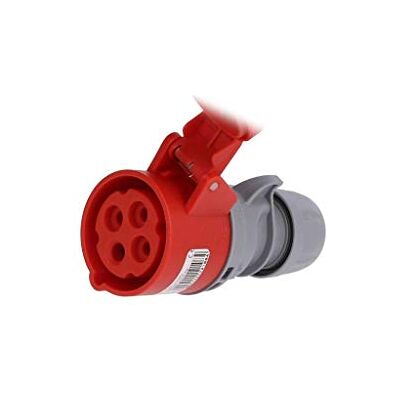 PCE 214-6TT Connecteur: alimentation AC triphasées socle femelle 16A IP44 - Publicité PCE 214-6TT Connecteur: alimentation AC triphasées socle femelle 16A IP44 - Publicité