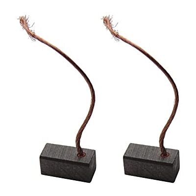 Trade-Shop Lot de 2 balais de charbon de moteur 6 x 6 x 12 mm Longueur du câble 40 mm Pour de nombreux moteurs de voiture Outils électriques 12-24 V - Publicité Trade-Shop Lot de 2 balais de charbon de moteur 6 x 6 x 12 mm Longueur du câble 40 mm Pour de nombreux moteurs de voiture Outils électriques 12-24 V - Publicité